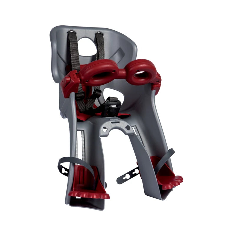 Bellelli Seggiolino Anteriore FRECCIA Attacco B-Fix fissaggio telaio Argento