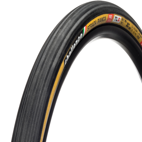 Challenge Copertone Tubeless Ready Handmade Strada Bianca Pro 700x30 Smartplus 260TPI Superpolyester TLR