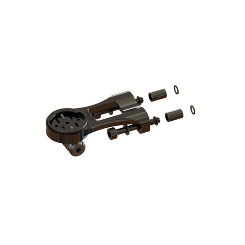Xon Supporto Manubrio Bici In Alluminio Per Garmin Edge E Action Cam GoPro - 4