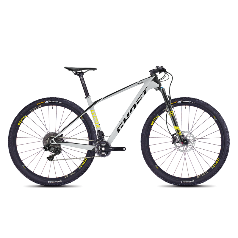 mountainbike ghost Ghost Bike Mtb Lector 8.9 LC Grey/Black/Yellow – Cavaliere Bici