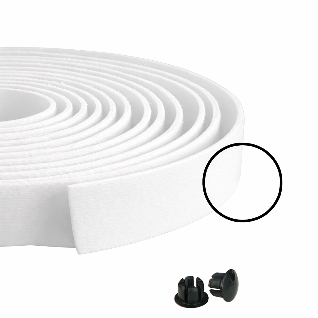 MvTek Nastro Manubrio Grip Plus Bianco