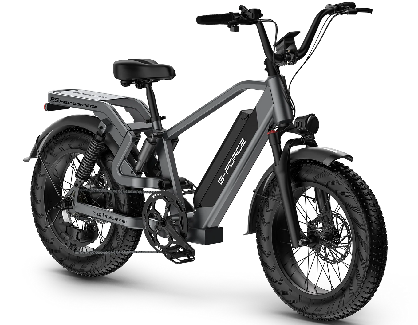 G-Force Bici Elettrica Fat Bike RS 250W/1200W 25 Ah