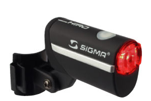 Sigma Luce Led Posteriore Hiro Nero