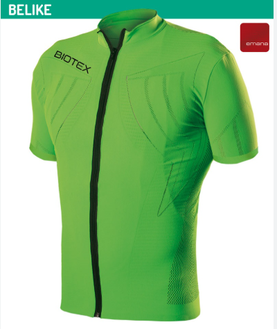 Biotex Maglia Estiva Emana Verde Fluo