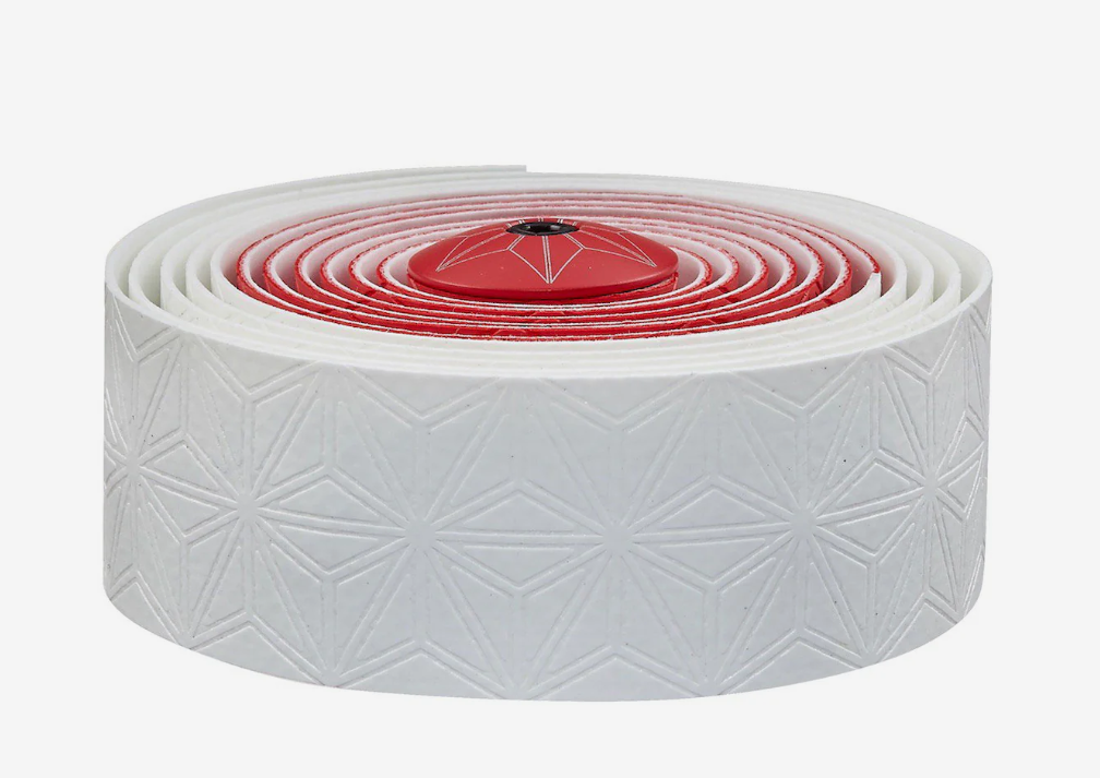 Supacaz Nastro Manubrio Super Sticky Kush Rosso Bianco