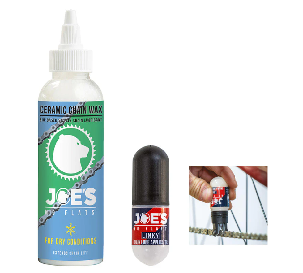 Joe's No Flats Olio Lubrificante Ceramico 125ml per Catena Dry + Applicatore