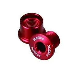 Xon Bolts Crown Crankset Red 307230400