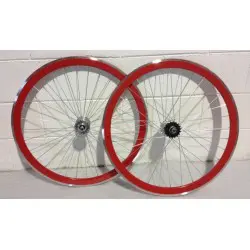 Calibre Wheel ANT Fixed Gear Fixed Red/ Silver 40700RSSKANT