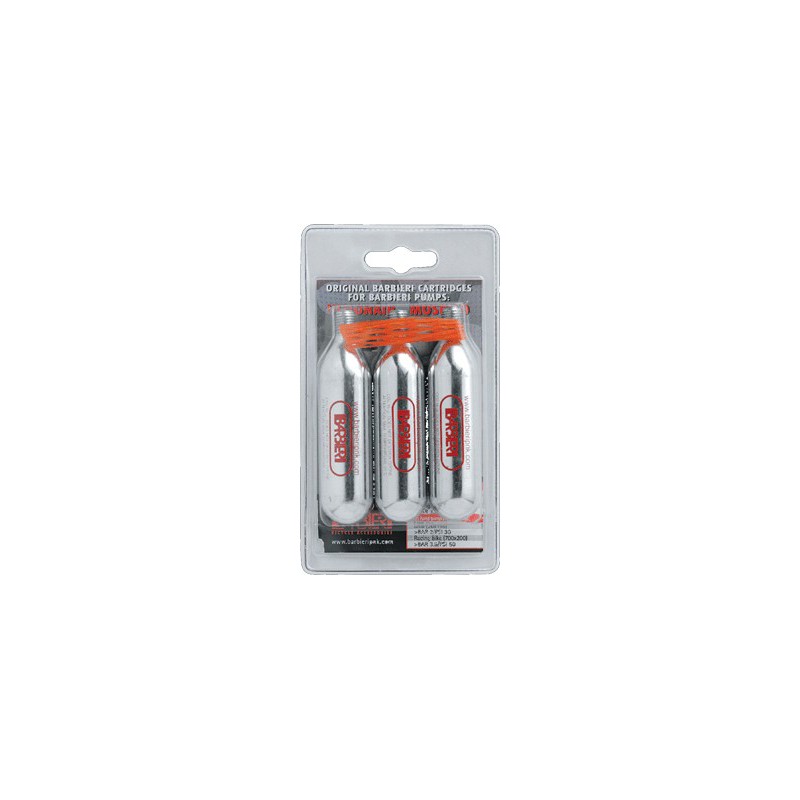 Barbieri Bombolette Co2 16g Conf. 3PZ MOS/00RIC
