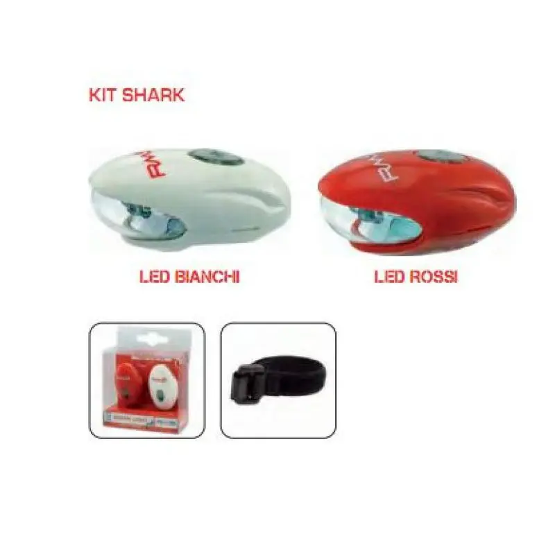 RMS Led Kit Shark Red/White 546020040 Headlights