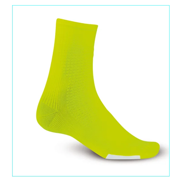 Giro HRC Team Yellow/Black GR773 Sock