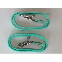 VP Componets Pair Green Toe Straps 421550066