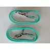 VP Componets Pair Green Toe Straps 421550066