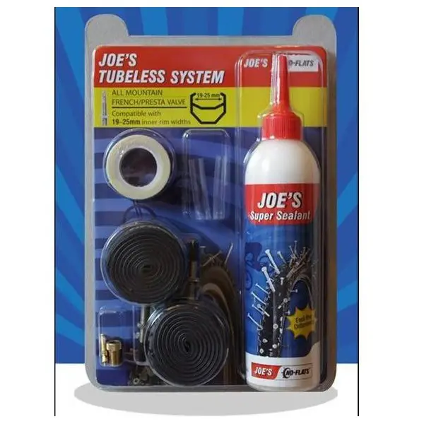Joe's No Flats Tubeless Mountain 19-25 Conversion Kit Presta 309551035