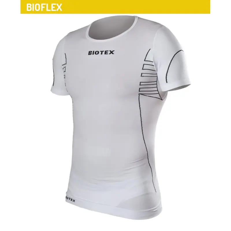 Biotex T-Shirt Seamless Elasticizzata Bioflex White 142