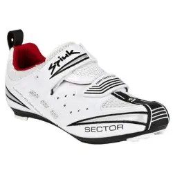 Spiuk Scarpe Triathlon Sector White/Silver  ZSSECT1