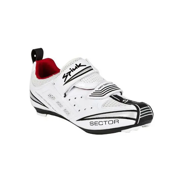 Spiuk Triathlon Shoes Sector White/Silver ZSSECT1
