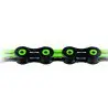 Kmc Chain 10V X10SL Super Light DLC Black/Green 525240276