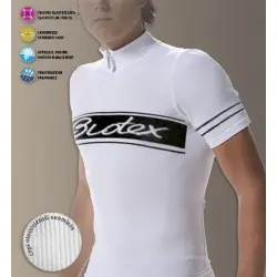 Biotex T-Shirt Zipp Corta Bioflex Vintage White 501MC