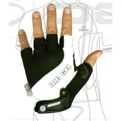 Deko Air Gel Summer Gloves White/Black A02357