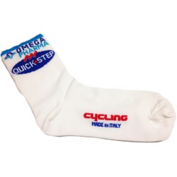 KIT 3 Pairs Team Omega Pharma Quick Step Cycle Socks 9cm KIT 3