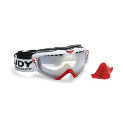Rudy Project Occhiali Klonyx Snow Sferik Frozen Crystal/Red Fluo MK128284