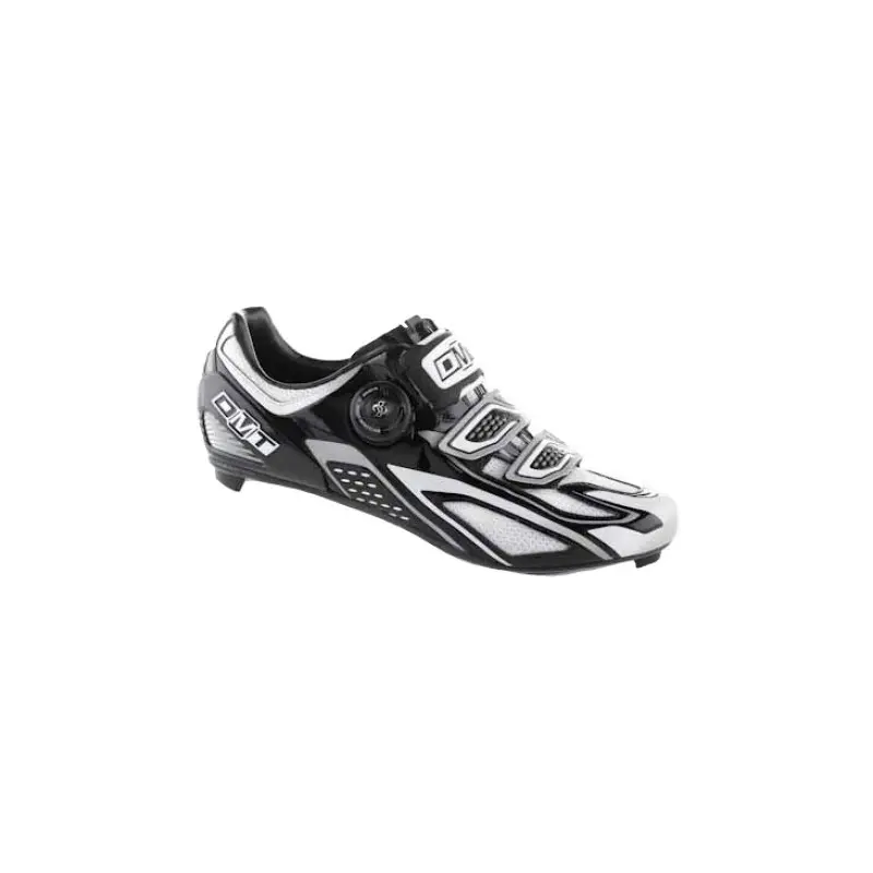 Dmt Road Hydra Carbon Shoes Black/White/Silver K14HYBW21