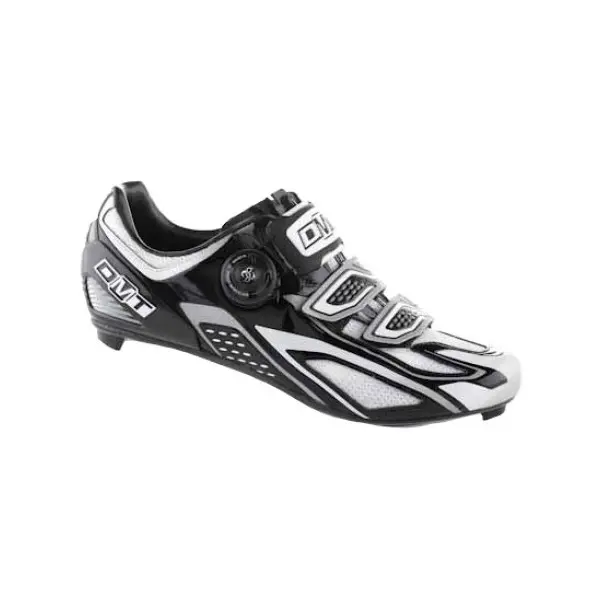 Dmt Road Hydra Carbon Shoes Black/White/Silver K14HYBW21