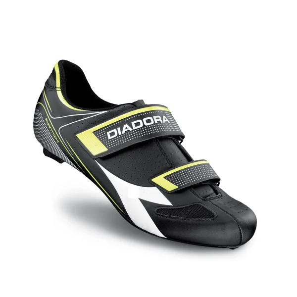 Diadora Phantom II Shoes Black/White/Yellow DD110
