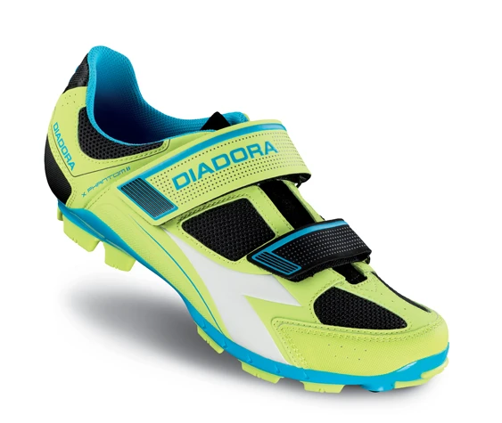 Diadora X Phantom II Lime Punch Blue Fluo Shoes