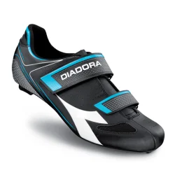 Diadora Phantom II Shoes Black/White/Blue Fluo DD111