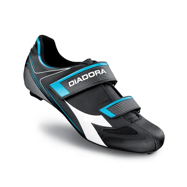Diadora Phantom II Shoes Black/White/Blue Fluo DD111