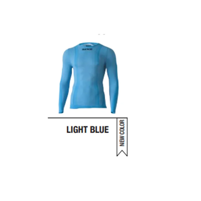 Sixs Underwear Crew Neck Jersey M/L Light Blue TS2 C