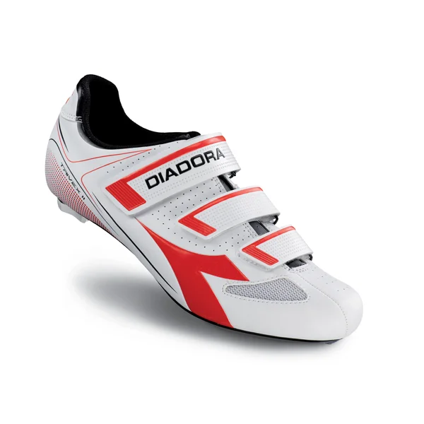 Diadora Road Trivex II White/Red/Black DD106 Shoes