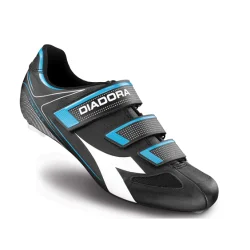 Diadora Road Trivex II Shoes Black/White/Blue DD108