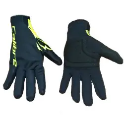 Caliber Windtex Black/Yellow Fluo Winter Gloves 2015
