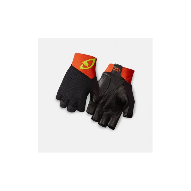 Giro MY15 Summer Gloves Zero II Black/Orange Fluo GR.809