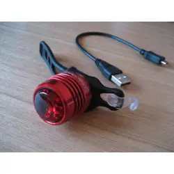 Barbieri Ruby RC100 LIG/RED100 USB Rear Light