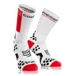 Compressport Pro Racing V2.1 White/Red BSHV21200 Summer Socks