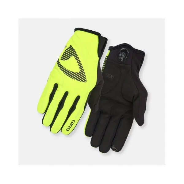 Giro Blaze Glowing Winter Gloves Fluo Yellow GR.800