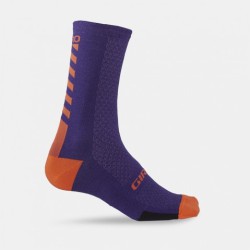 Giro Calze HRC+ Merino Wool Purple/Orange GR.853