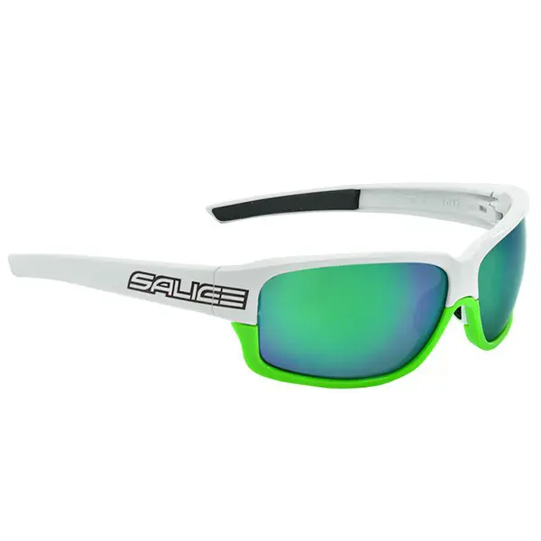 Salice Sunglasses 017 CRX White/Green 017 CRX