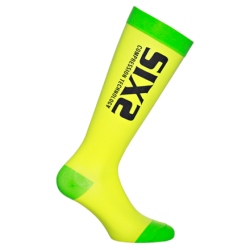 Sixs Calze A Compressione Recovery Giallo/Verde Fluo RECOVERY SOCKS