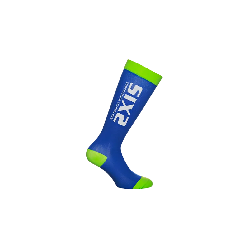 Sixs Recovery Blue/Green RECOVERY SOCKS Compression Socks