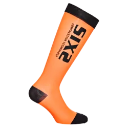 Sixs Recovery Compression Socks Orange/Black RECOVERY SOCKS