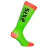 Sixs Calze A Compressione Recovery Verde/Rosso Fluo RECOVERY SOCKS