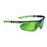 Salice Sunglasses 018 Black/Green Rw Green 018 RW