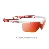 Salice Sunglasses 019 White/RW Red 019 RW