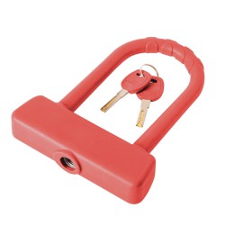 Rms Lucchetto U-Lock Silicone Rosso 588000893