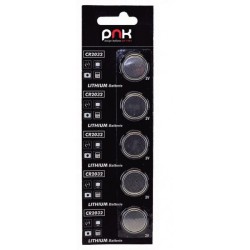 Pnk Batterie Al Litio Lunga Durata CR2032 Blister 5Pz BAT/2032BLI